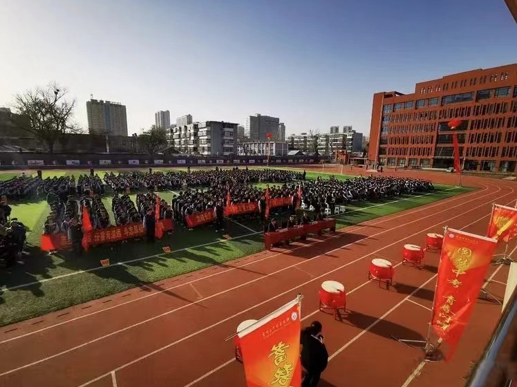 学校大型集会活动全景